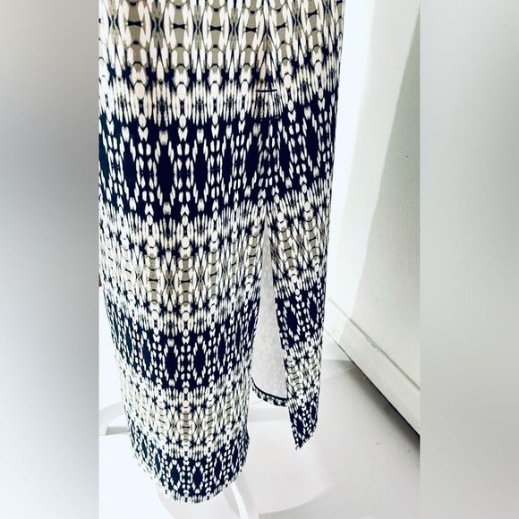 Eddie Bauer maxi dress cross back navy blue summer casual outdoors women’s M - Picture 7 of 9